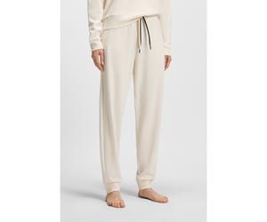 BOSS Pantaloni della tuta con fondo gamba elastico e cordoncini con righe tipiche del marchio - Style CP Stripe_Pants Cuff, 50524759 Colore neutro L