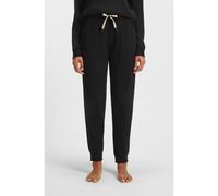 BOSS Pantaloni della tuta con fondo gamba elastico e cordoncino con righe tipiche del marchio - Style CP Stripe_Pants Cuff, 50524759 Nero XS