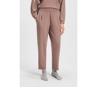 BOSS Pantaloni della tuta dal fit affusolato con profili lucidi - Style Scuba_Pants, 50545648 Marrone chiaro L