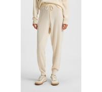 BOSS Pantaloni della tuta in cashmere con fondo gamba elastico - Style Falindana, 50547858 Bianco XS