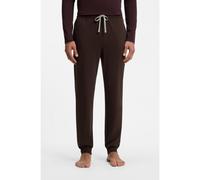 BOSS Pantaloni della tuta in cotone elasticizzato con logo ricamato - Style Mix&Match Pants, 50515305 Marrone scuro XXL