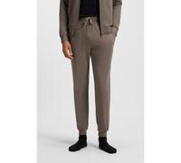 BOSS Pantaloni della tuta in cotone elasticizzato con logo ricamato - Style Mix&Match Pants, 50515305 Marrone L