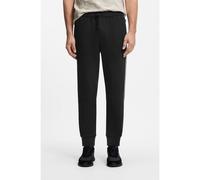 BOSS Pantaloni della tuta in jacquard a triangoli con logo gommato - Style JT_Network JQ, 50566815 Nero M