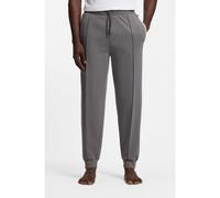 BOSS Pantaloni della tuta in misto cotone con bordo a contrasto - Style Sense Pants, 50557197 Grigio scuro M