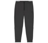 BOSS Pantaloni della tuta in misto cotone con dettagli a righe - Style Pants Zone, 50543070 Grigio scuro XL