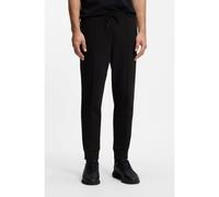 BOSS Pantaloni della tuta in misto cotone con profili - Style JT_Join Hadiko, 50553574 Nero M