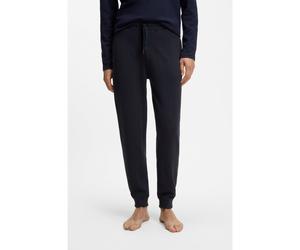 BOSS Pantaloni della tuta in misto cotone con struttura a nido d'ape. - Style Structure Pants, 50540577 Blu scuro XL