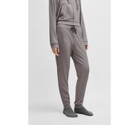 BOSS Pantaloni della tuta in modal e seta con monogrammi - Style Monogram_Pants Cuff, 50535841 Grigio XS