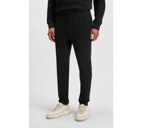 BOSS Pantaloni della tuta in terry di cotone con toppa con logo - Style Sestart, 50509303 Nero 6XL