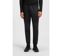 BOSS Pantaloni della tuta sportivi in tessuto ad alte prestazioni con stampa grafica - Style JT_Jump Long, 50548448 Blu scuro M
