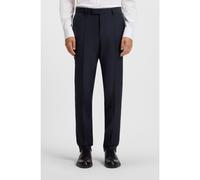 BOSS Pantaloni eleganti slim fit in lana vergine elasticizzata - Style L-Glover-241-LC, 50509898 Blu scuro 27
