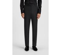 BOSS Pantaloni eleganti slim fit in lana vergine elasticizzata - Style L-Glover-241-LC, 50509898 Grigio chiaro 106