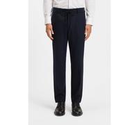 BOSS Pantaloni in flanella elasticizzata spazzolata con fit affusolato - Style P-Perin-J-RDS-WG-254, 50551542 Blu scuro 48