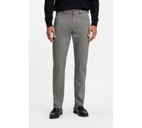 BOSS Pantaloni Maine regular fit in cotone elasticizzato stampato - Style H-Re.Maine5, 50572766 Grigio 34/34