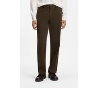 BOSS Pantaloni regular fit in cotone-cashmere italiano - Style L-Pave-261, 50569994 Kaki 54