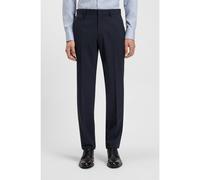 BOSS Pantaloni regular fit in lana vergine elasticizzata - Style H-Lenon-MM-224, 50480544 Blu scuro 50