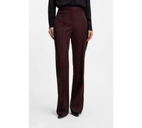 BOSS Pantaloni regular fit in twill di lana vergine - Style Talimia, 50543311 Rosso scuro 48