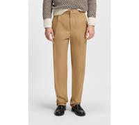 BOSS Pantaloni relaxed fit in twill di cotone - Style C-Kai-DPL, 50546924 Beige 34/32
