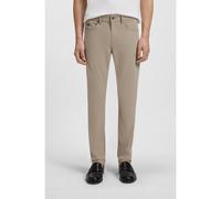 BOSS Pantaloni slim fit Delaware in satin di cotone elasticizzato - Style H-Delaware5, 50539293 Beige 38/34