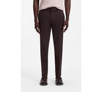 BOSS Pantaloni slim fit in cotone, cashmere e tessuto elasticizzato - Style L-Kaiton1L-253, 50549504 Marrone scuro 48