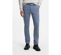 BOSS Pantaloni slim fit in satin elasticizzato sovratinto - Style Chino_slim, 50510933 Blu 38/34