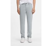 BOSS Pantaloni slim fit in satin elasticizzato sovratinto - Style Chino_slim, 50510933 Grigio chiaro 29/34