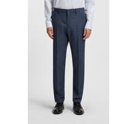 BOSS Pantaloni slim fit in tessuto elasticizzato a motivi - Style H-Genius-253, 50546003 Blu scuro 52