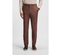 BOSS Pantaloni slim fit in tessuto elasticizzato a motivi - Style H-Genius-253, 50546003 Marrone 48
