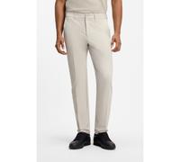 BOSS Pantaloni slim fit in tessuto tecnico elasticizzato in quattro direzioni - Style T_Commuter-Slim, 50534303 Beige chiaro 48