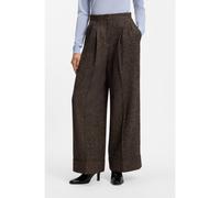 BOSS Pantaloni spigati a gamba larga in misto lana - Style Tianara, 50571272 A disegni 40