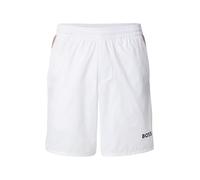 BOSS Bermuda sportivi da tennis in tessuto elasticizzato con sistema di gestione dell'umidità - Style S_T-Match 9 inch, 50541370 Bianco S