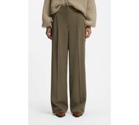 BOSS Pantaloni straight fit con piega sulla parte frontale - Style C_Tarima, 50558096 Verde scuro 38