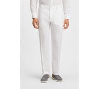 BOSS Pantaloni straight fit in lino - Style C-Kent-GW-P, 50561800 Bianco 34/32