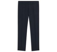 BOSS Pantaloni straight fit in lino - Style C-Kent-GW-P, 50561800 Blu scuro 34/30