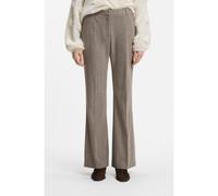 BOSS Pantaloni svasati con fit moderno in misto lana a spina di pesce - Style C_Tanalea, 50567927 Grigio a motivi 44