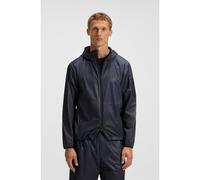 BOSS Parka dinamico con cappuccio e stampa all-over - Style OW_Jump JT HD, 50547720 Blu scuro XL
