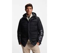 BOSS Parka idrorepellente con imbottitura di piume - Style J_Eams, 50515116 Nero M
