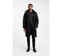 BOSS Parka idrorepellente con rifinitura in peluche staccabile - Style Ogengar, 50565555 Nero 50