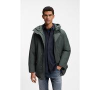 BOSS Parka idrorepellente con targhetta con logo - Style Osiass1, 50569469 Verde scuro 48