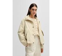 BOSS Parka in tessuto idrorepellente con cappuccio - Style Carbora2, 50531879 Beige chiaro 38
