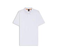 BOSS Polo slim fit in cotone elasticizzato con toppa con logo - Style Passenger, 50507803 Bianco L