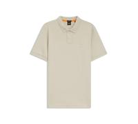 BOSS Polo slim fit in cotone elasticizzato con toppa con logo - Style Passenger, 50507803 Beige chiaro XL