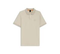 Boss Passenger 10256683 Orange Short Sleeve Polo Beige 2XL Uomo