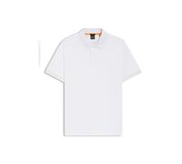 BOSS Polo slim fit in cotone elasticizzato con toppa con logo - Style Passenger, 50507803 Bianco M