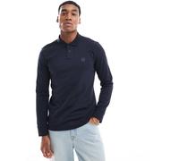 BOSS - Passerby - Polo a maniche lunghe blu navy XS