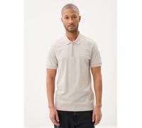 BOSS Polo slim fit in cotone elasticizzato con toppa con logo - Style Passerzip, 50537507 Beige chiaro S