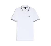 Boss Polo da Uomo Paul, Bianco 100, XXL