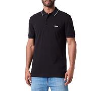 BOSS Polo slim fit in piqué di cotone con logo tono su tono - Style Paule 4, 50506195 Nero L
