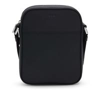 BOSS Pelle borsa a tracolla Highway L Pocket EW Black nero