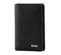 BOSS Pelle porta carte di credito Zair Bifold cc Card Case Black nero